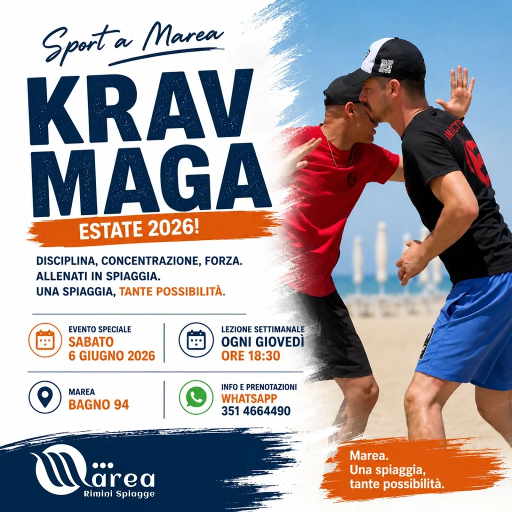 Krav-Maga-Marea-Rimini-Spiagge-2026-Allenamento-Funzionale